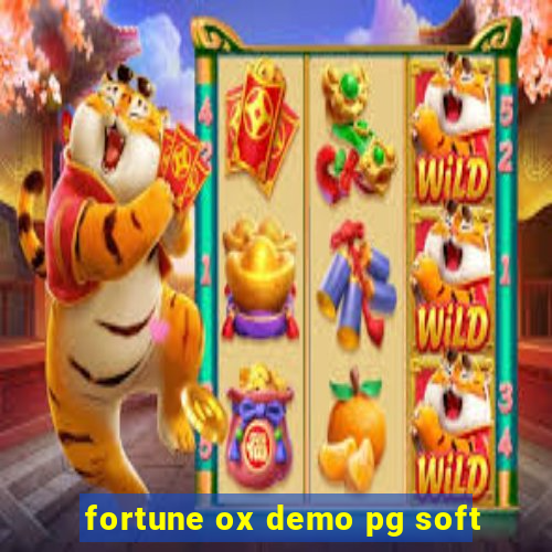 fortune ox demo pg soft